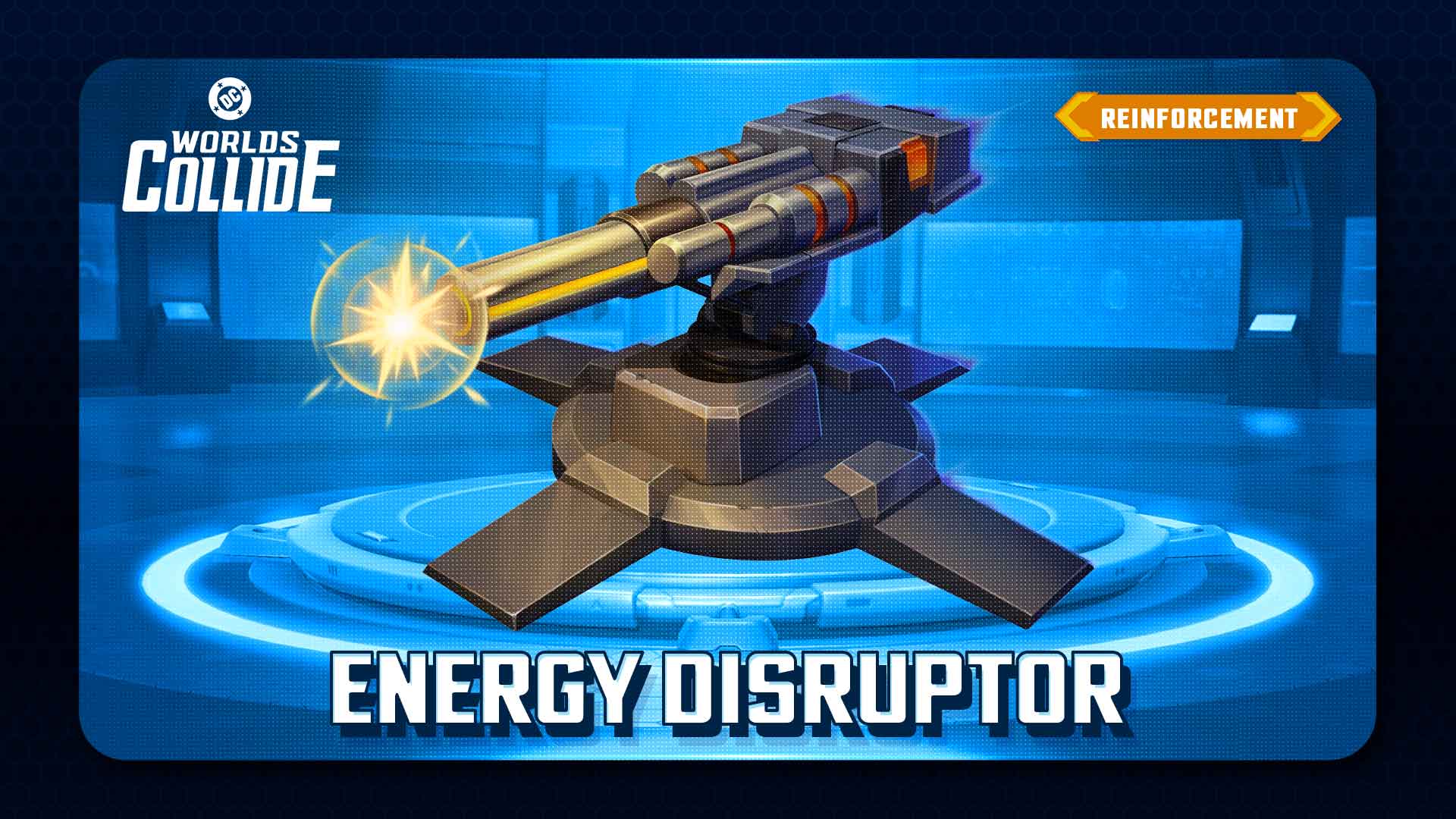 Energy Disruptor Engaged! Hostile Target Suppressed. - DC Worlds Collide