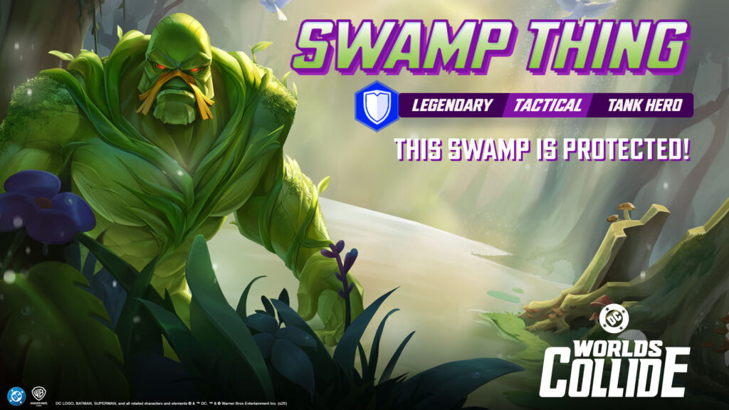 Enter Swamp Thing!